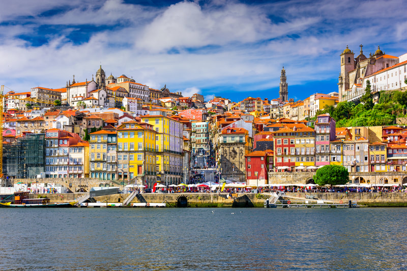 Old Town Ribeira Neighborhood Porto