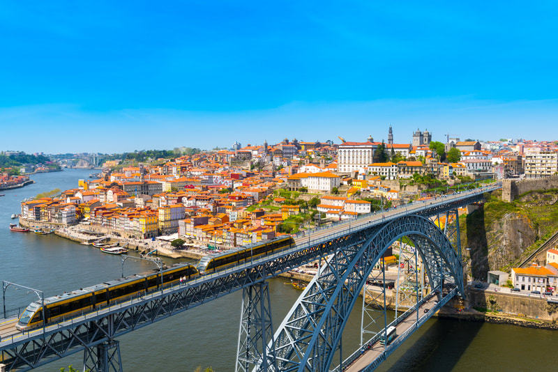 City Bridge Porto Portugal
