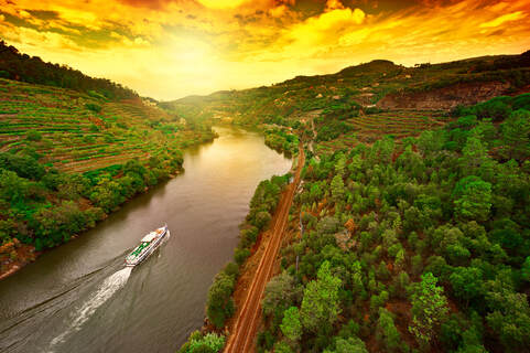 Cruising Douro River Valley Portugal