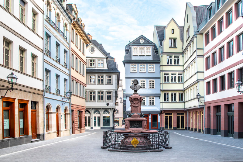Old Town Altstadt Square Frankfurt