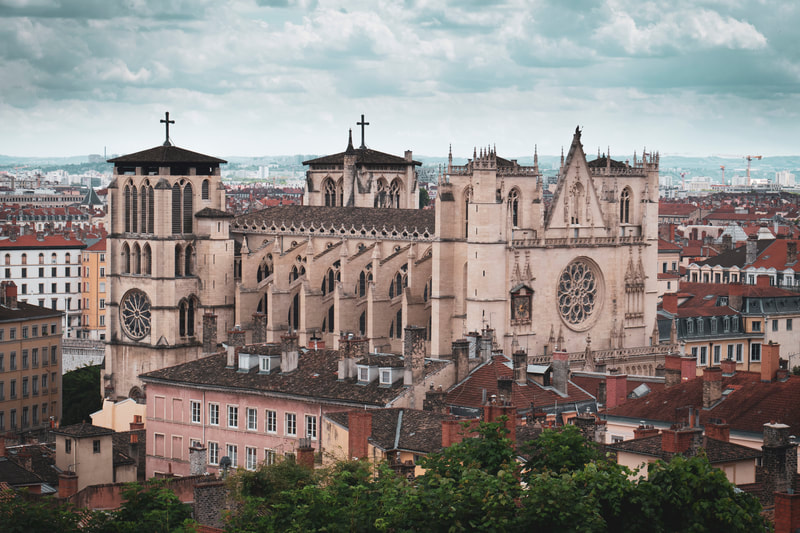 Cathedral of Saint Jean-Baptiste Lyon France