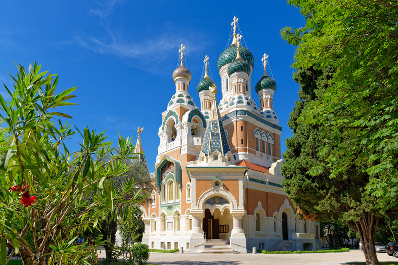 St. Nicholas Cathedral in Nice France