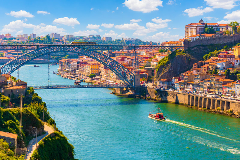 Luis I Bridge Douro River Porto