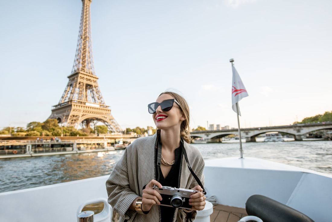 River cruise tour in Paris, France