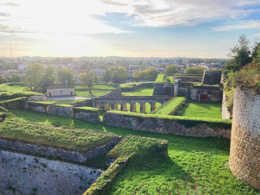 Blaye Fortress Overlook UNESCO World Heritage Site