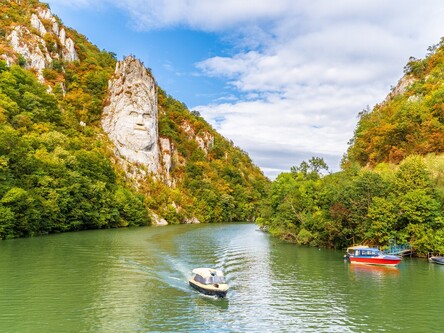 Danube River cruise through the Iron Gates of Romania