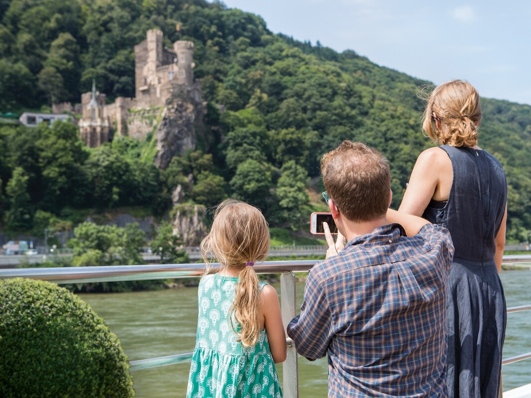 Family packed for a Uniworld Rhine River cruise