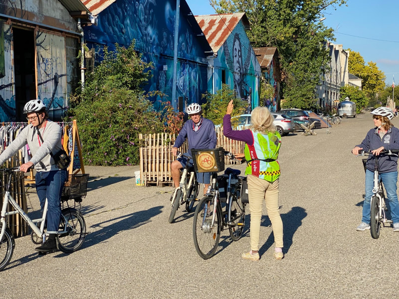 Bordeaux bike tour amidst the Darwin Project
