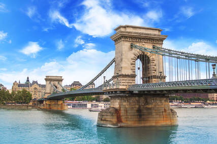 Chain Bridge Danube Budapest