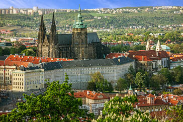 Prague Castle and the St. Vitus Cathedral, Czech Republic