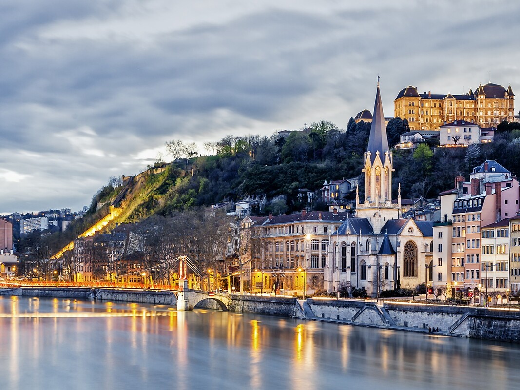 Lyon France Rhone River Cruise Itinerary
